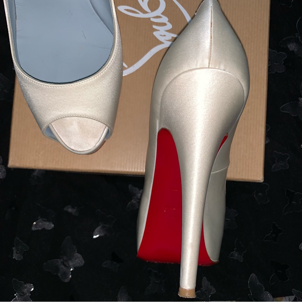 Christian Louboutin wedding Hyper Prive Satin - Picture 8 of 16